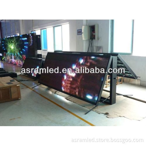 alibaba express p16 programmable high birghtness waterproof multi line scrolling double sided outdoor led open sign